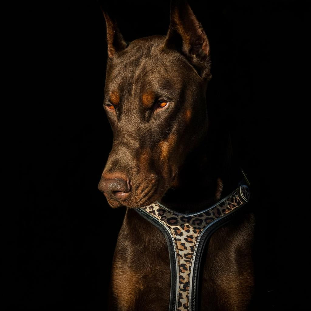 Leopard Leather Harness – Limited Edition (Pre-Order)