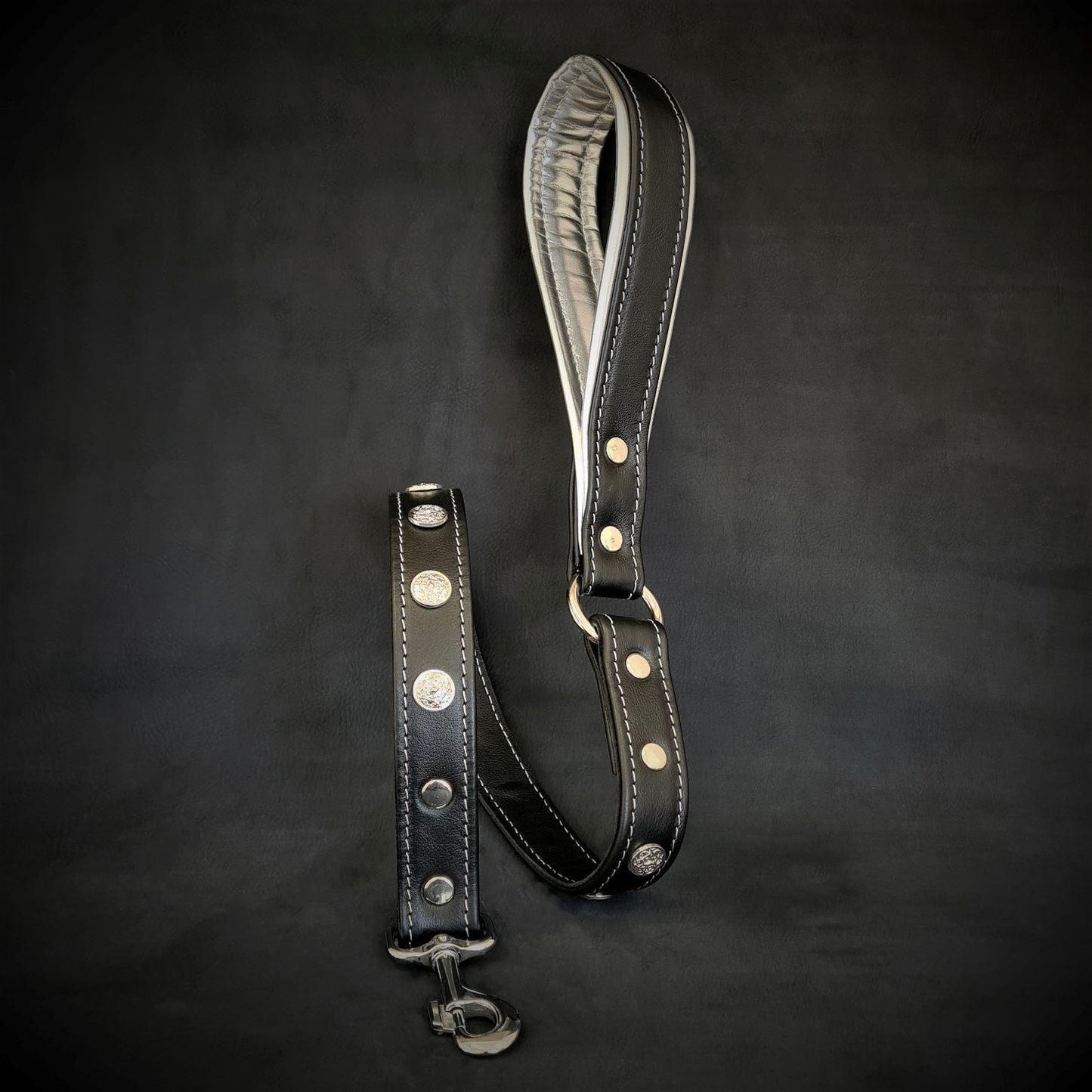 Hektor Leather Leash – Black