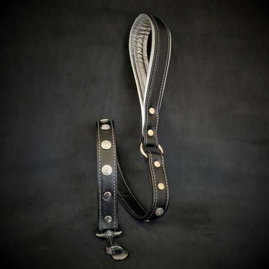 Hektor Leather Leash – Black