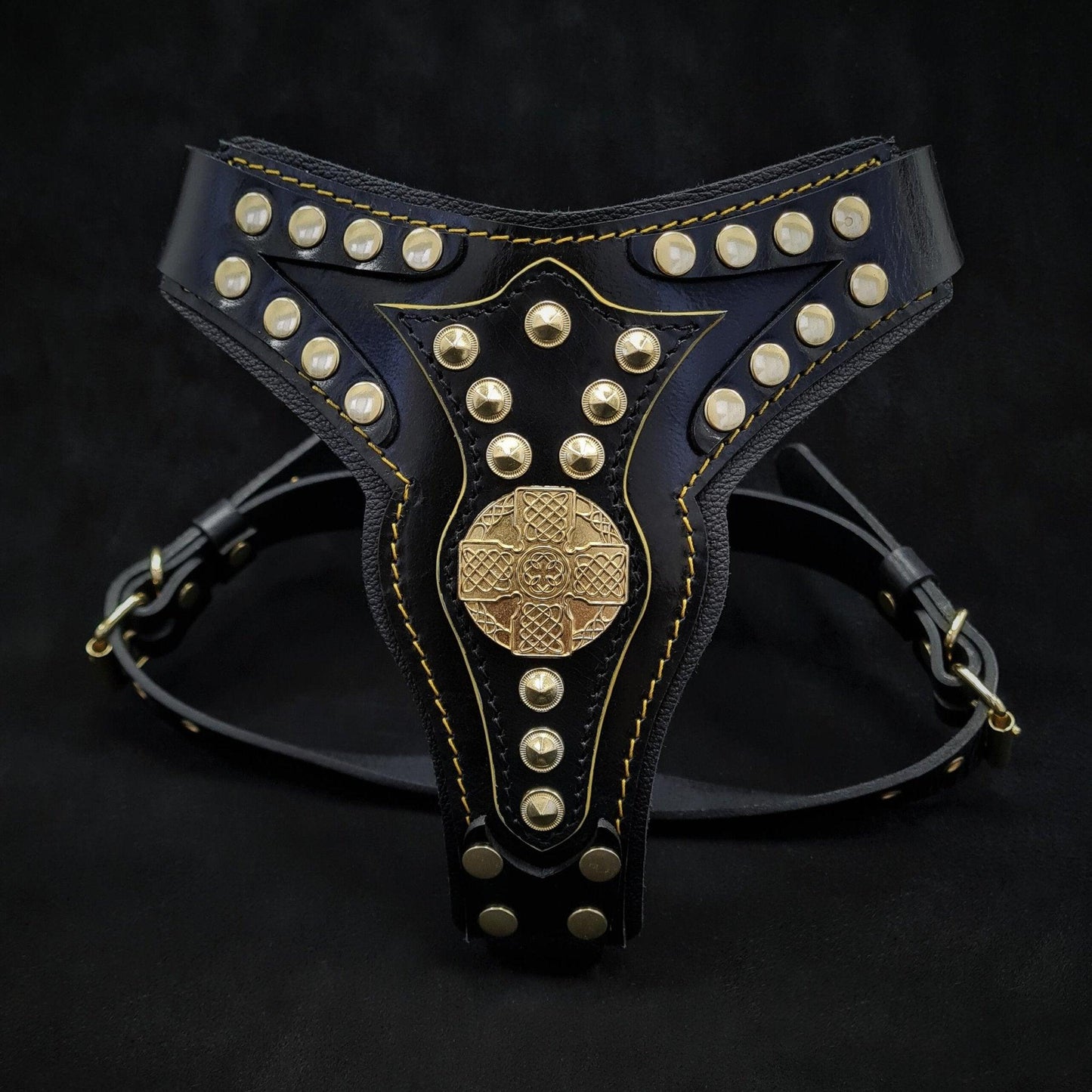Maximus Leather Harness – Medium Size