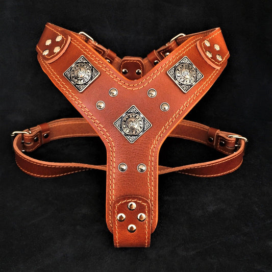 Eros Leather Harness – Brown